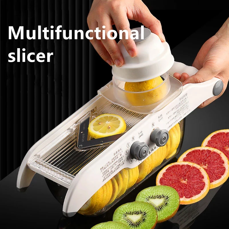 Kitchen Appliances Japan - Multifunctional Lemon Slicer Vegetable Grater With