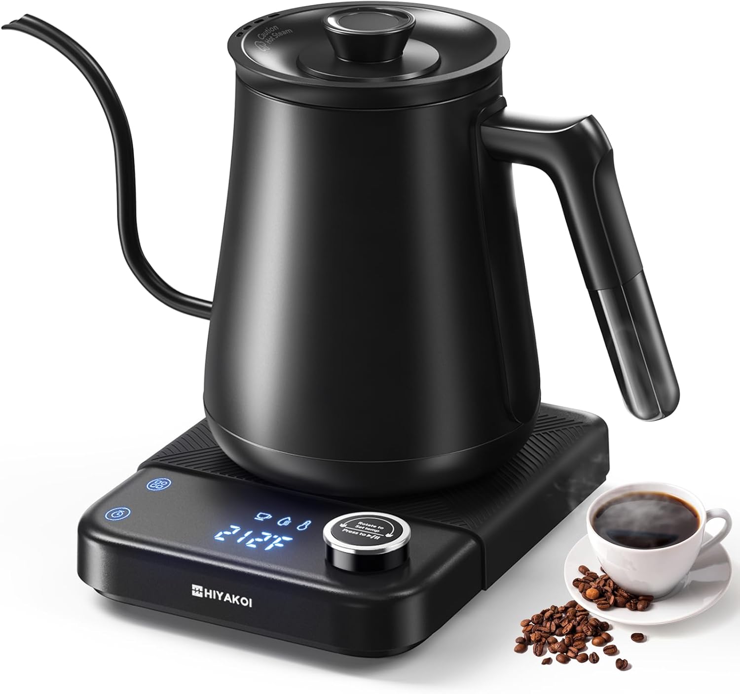 Electric Kettle Gooseneck - Gooseneck Electric Kettle with ±1℉ Temperature