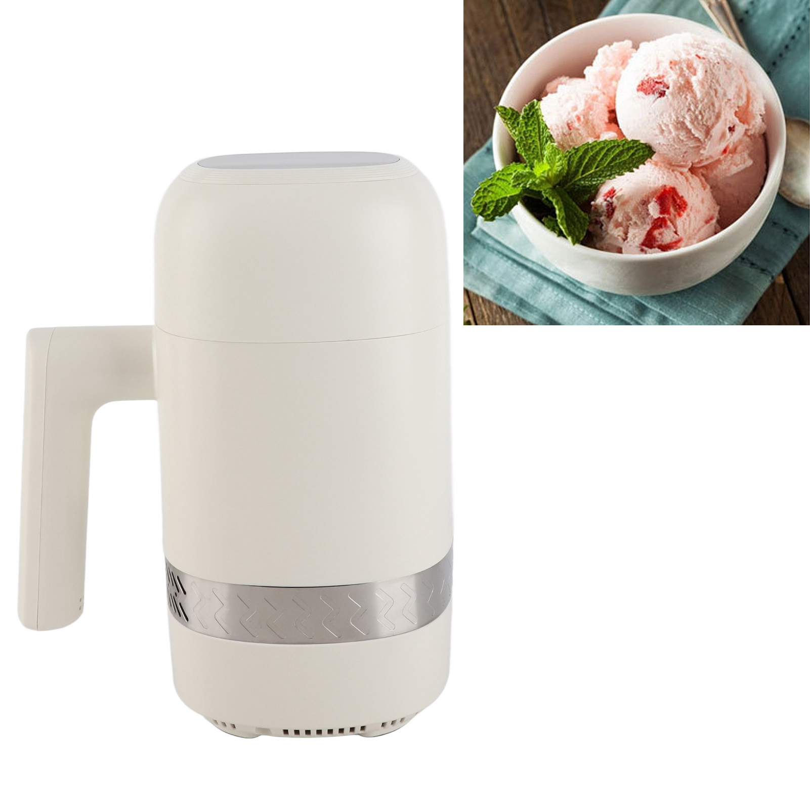 Kitchen Appliances You Need - 300ML Digital Ice Cream Maker Machine