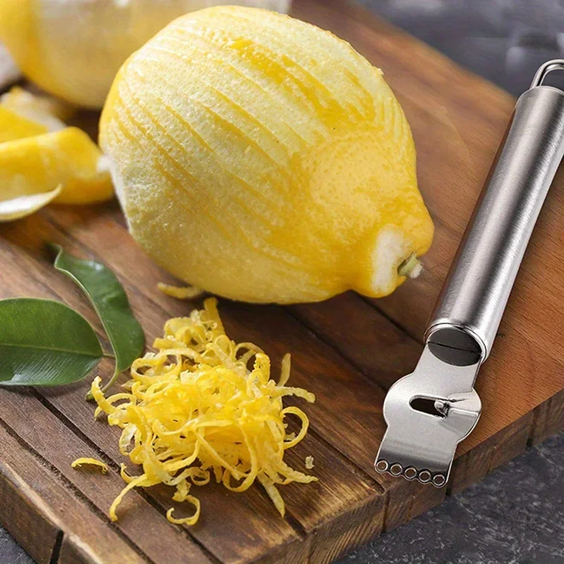 1pc Lemon Zester Grater Stainl - Kitchen Appliances Japan review and price