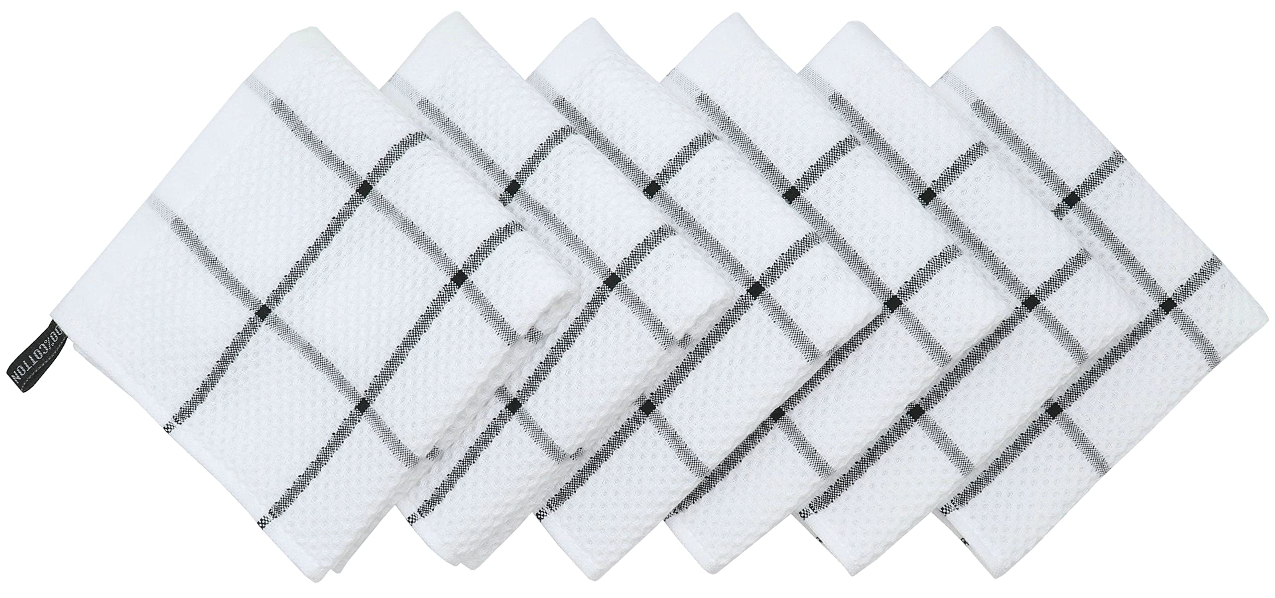 Plaid Cotton Kitchen Dish Clot - Kitchen Appliances White review and price
