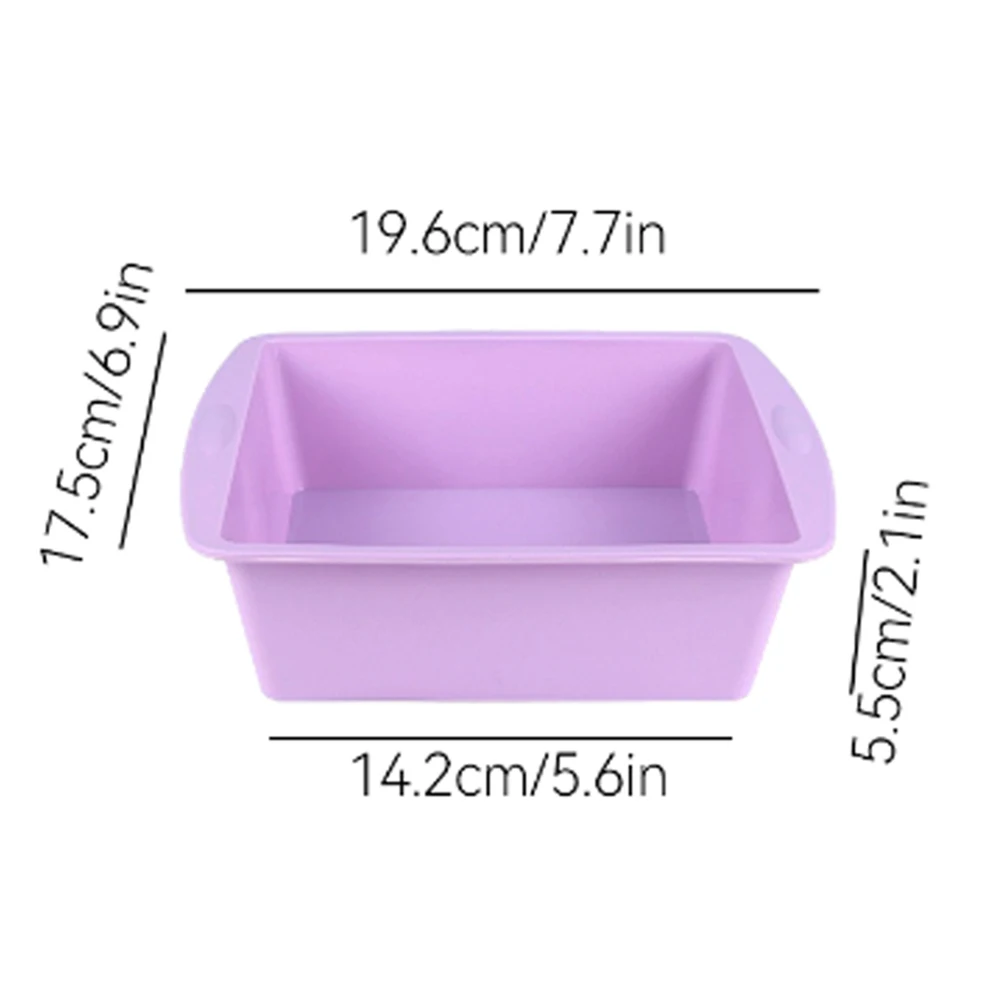 1/4Pcs Silicone Square Cake Mo - Kitchen Appliances Packages review and price