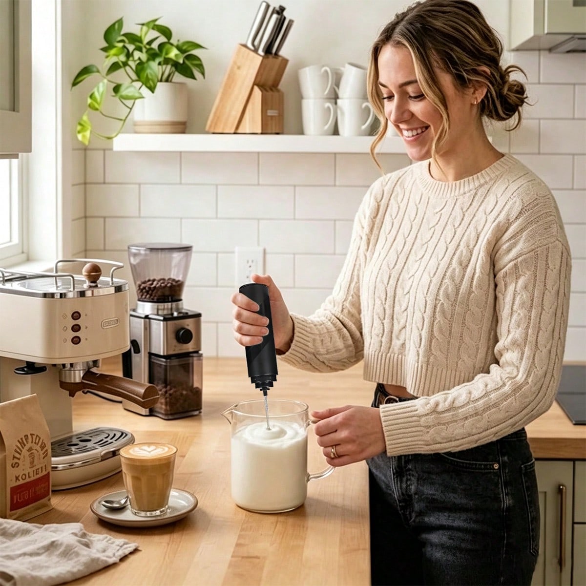 Handheld Milk Frother, Electri - Yogurt Maker Electric review and price