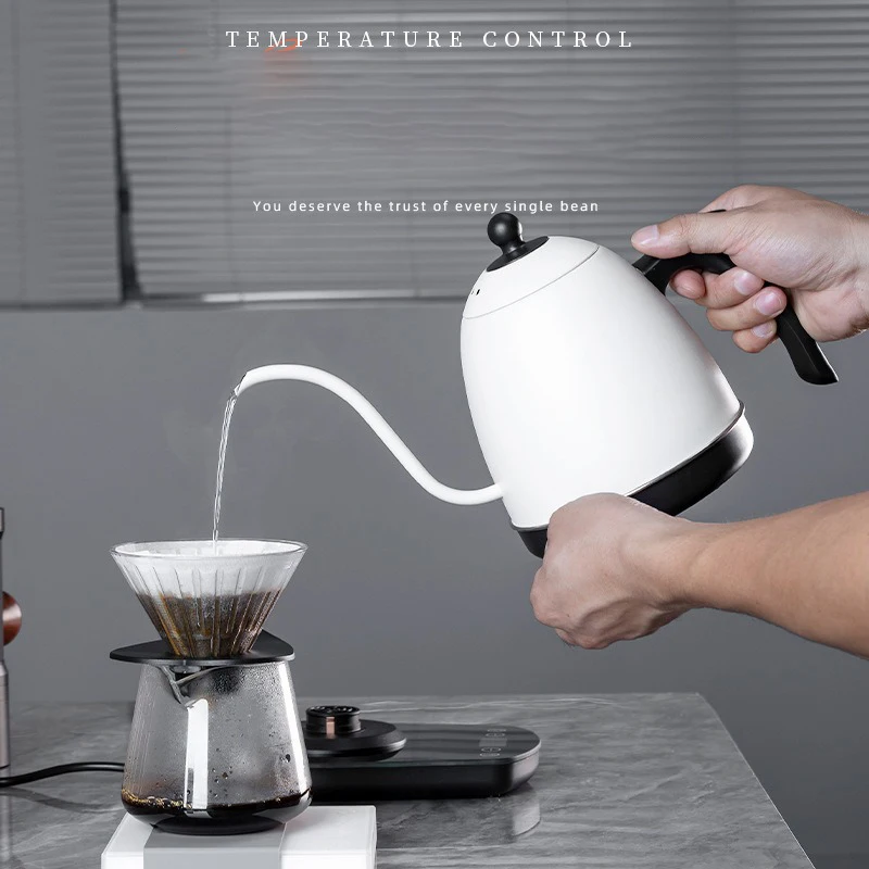 800ml Hand Brew Coffee Pot Int - Electric Kettle Gooseneck review and price