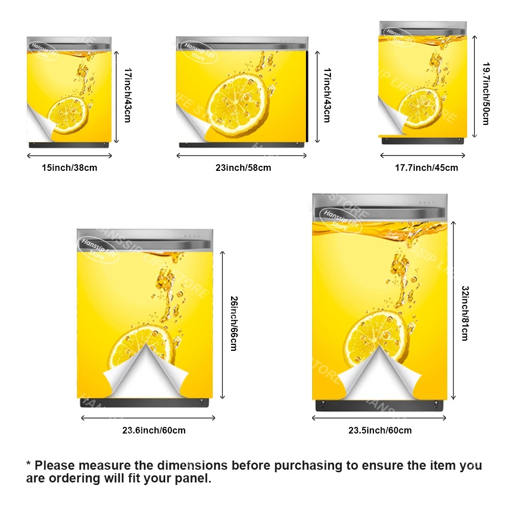 White Lotus Dishwasher Sticker - Kitchen Appliances White review and price