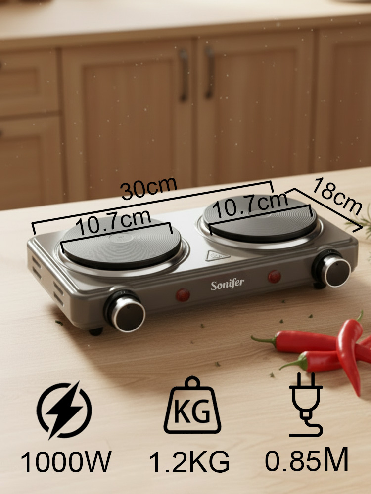 Double Burner Electric Stove S - Induction Cooktop Portable review and price