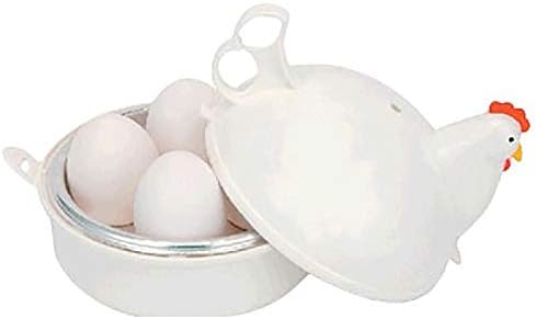 Chicken Shaped Microwave Eggs  - Kitchen Appliances White review and price