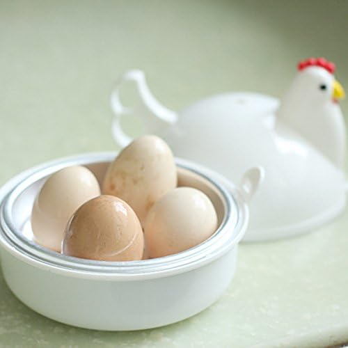 Chicken Shaped Microwave Eggs  - Kitchen Appliances White review and price