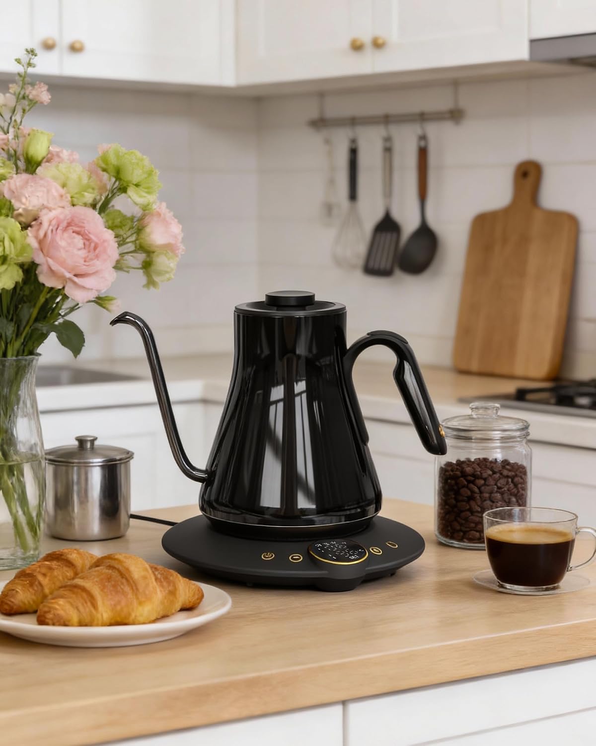 Gooseneck Electric Kettle, ±1° - Electric Kettle Gooseneck review and price