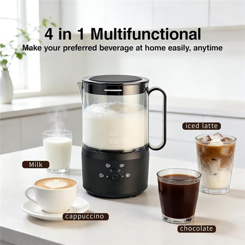 AC39-Milk Frother, 4-In-1 Elec - Yogurt Maker Electric review and price