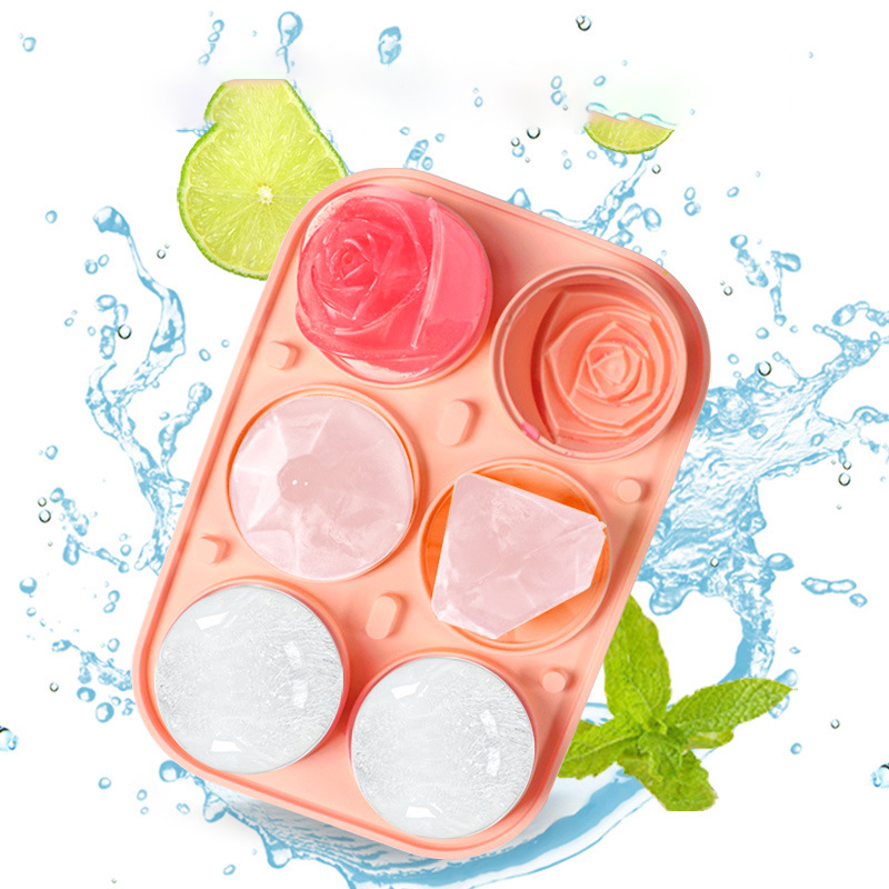 3D Rose Diamond Round Ice Cube - Kitchen Appliances And Utensils review and price