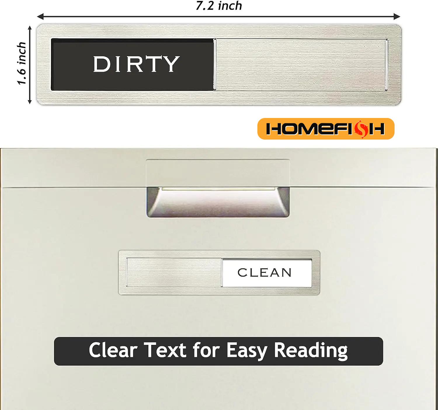 Dishwasher Magnet Clean Dirty  - Kitchen Appliances White review and price
