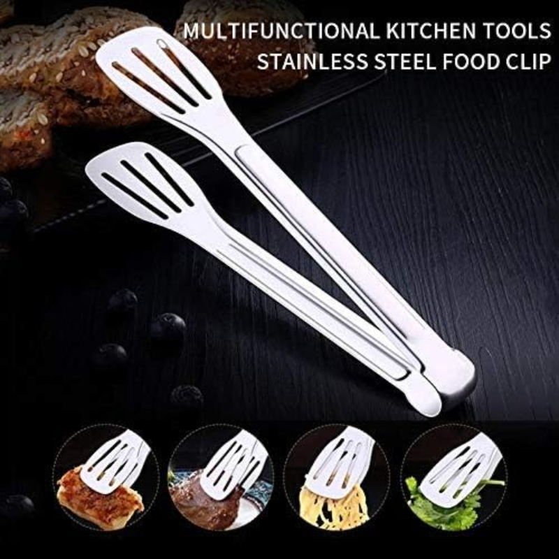 Stainless Steel Food Tongs Kit - Kitchen Appliances And Utensils review and price
