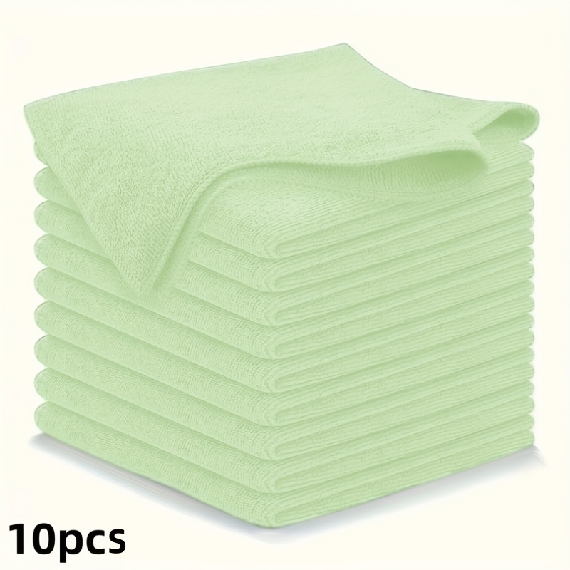 1-50Pcs Light Green Microfiber - Kitchen Appliances And Utensils review and price
