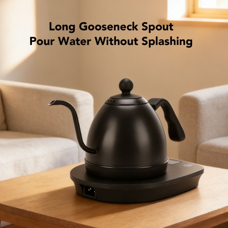 1000W Electric Gooseneck Kettl - Electric Kettle Gooseneck review and price
