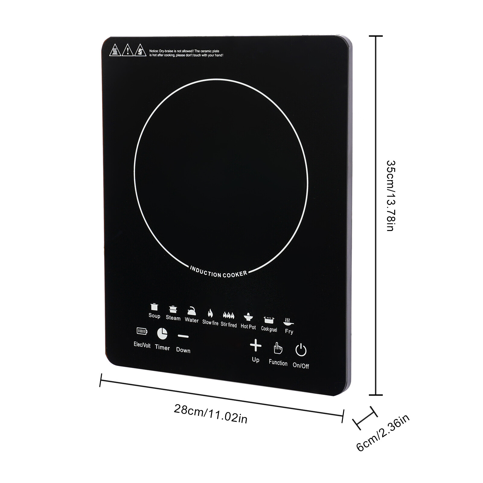 110V 750W Electric Induction C - Induction Cooktop Portable review and price