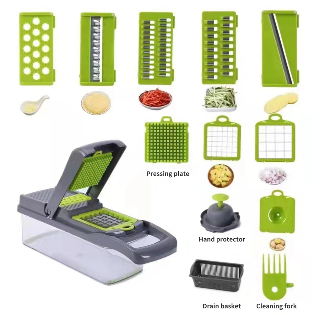 12/16pcs Vegetable Cutter Mult - Kitchen Appliances Japan review and price