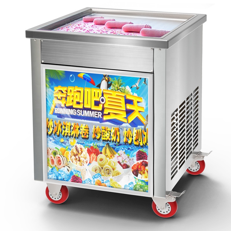 Frying Ice Machine Commercial  - Yogurt Maker Electric review and price