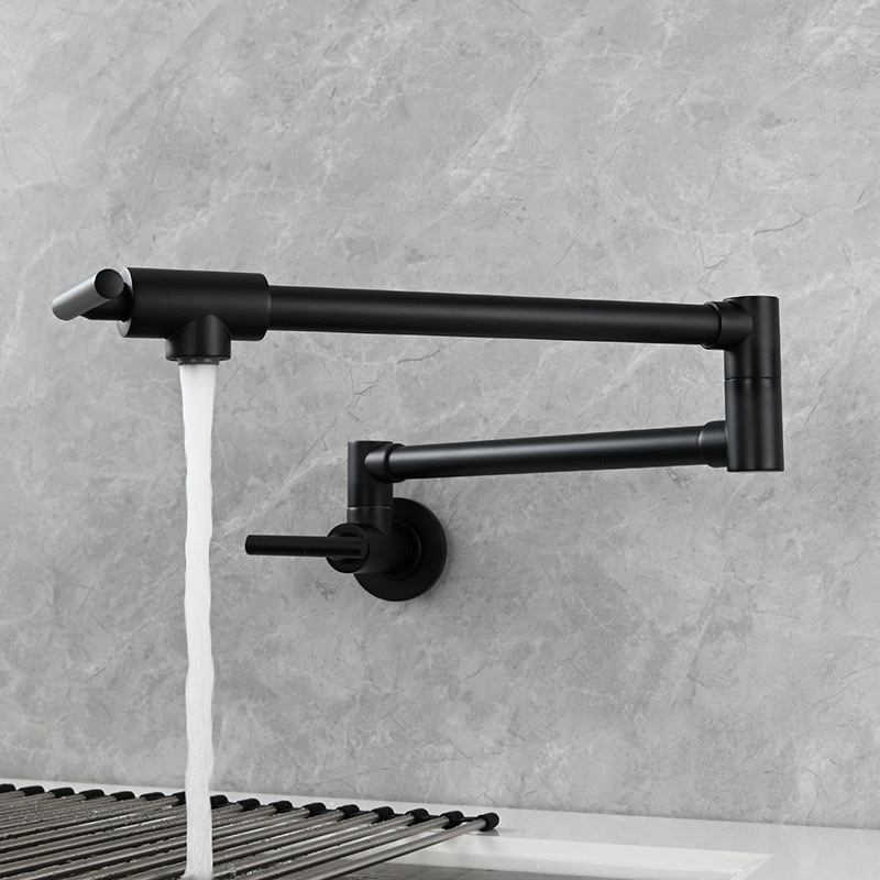 Black Wall Mounted Pot Filler  - Kitchen Appliances White review and price