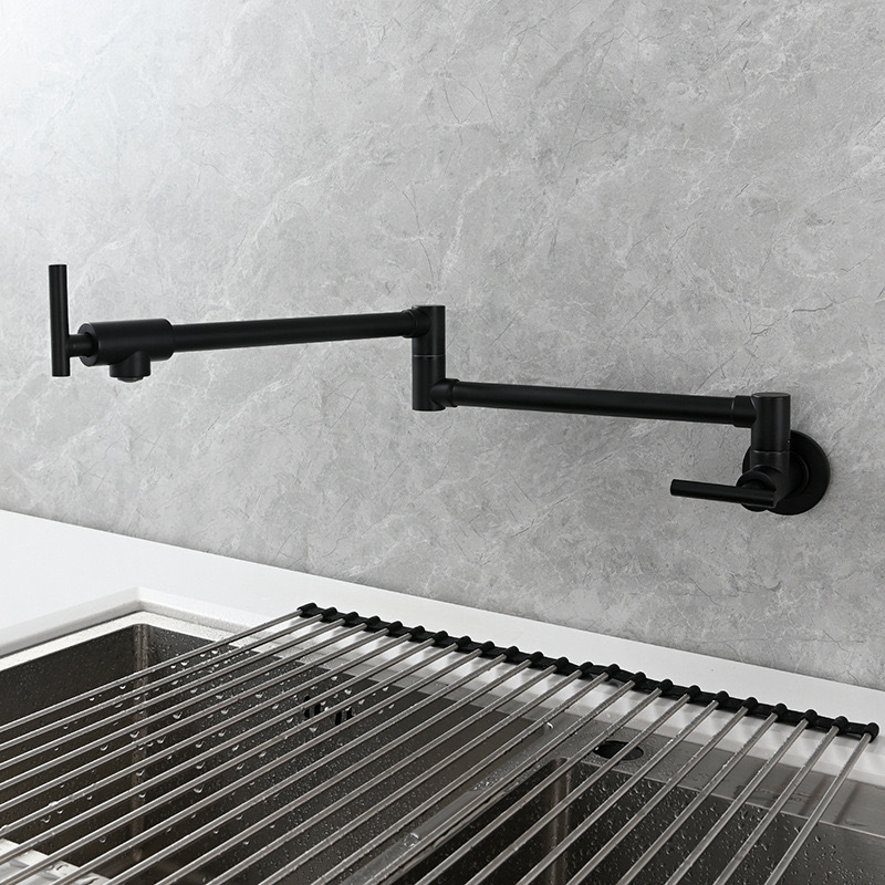 Black Wall Mounted Pot Filler  - Kitchen Appliances White review and price